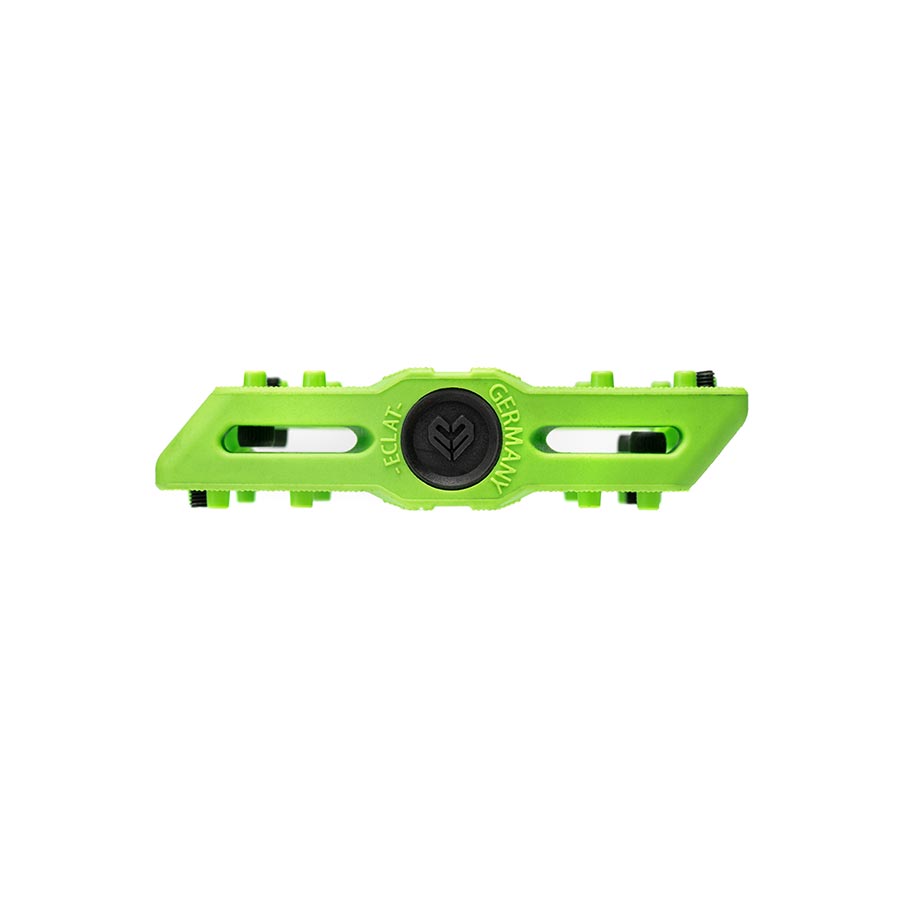 Eclat, Contra, Platform Pedals, Body: Nylon, Spindle: Cr-Mo, 9/16'', Black, Pair
