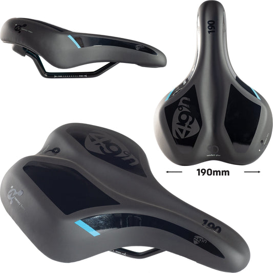 49N  FORMFIT 190 - MEMORY FOAM SADDLE - MetroCycle