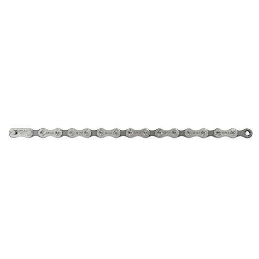 SRAM Eagle S100 A1 bike chain, durable and high-performance cycling chain for mountain bikes, shown in close-up detail.