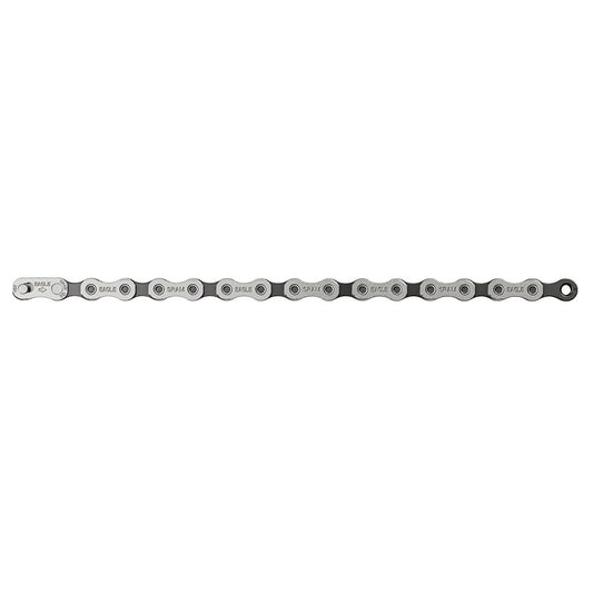 SRAM Eagle S200 A1 bike chain, durable and lightweight, with metal links and branding visible on the chain links.