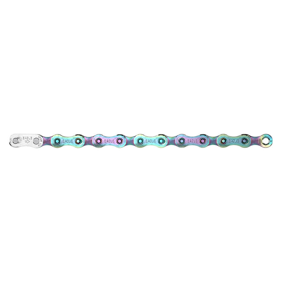SRAM Eagle S500 A1 bike chain with metal links and brand logo, designed for mountain biking and outdoor cycling.