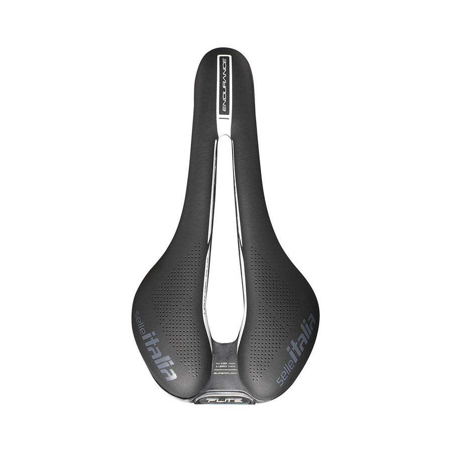 Selle Italia Flite Boost Endurance Ti 316 road saddle with lightweight design and ergonomic shape for long-distance cycling.