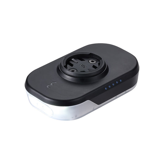 BBB Cycling BLS-285i Slice 600 bike light with bright LED, compact design, and adjustable strap for secure mounting.