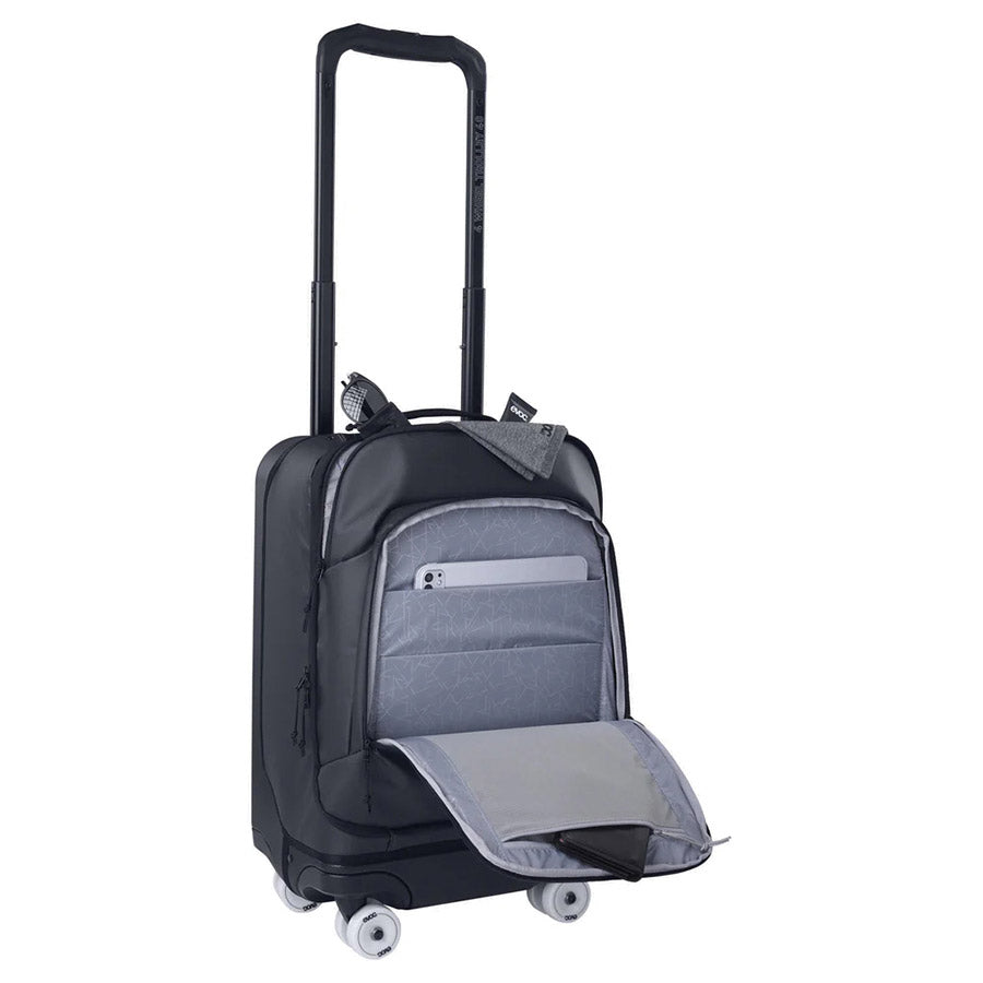EVOC, 4-Wheel Trolley 40, 40L, IRONMAN edition, Black