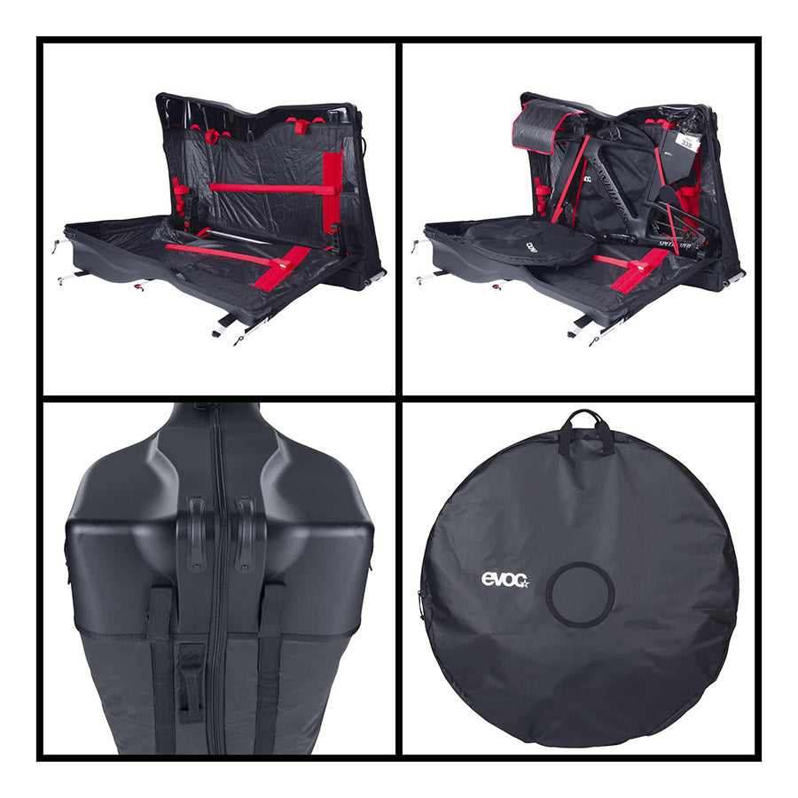 EVOC, Road Bike Bag Pro, IRONMAN edition, Black