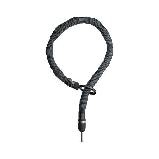 Abus ACH Superior Adaptor Chain Frame Lock in black, 100cm length, 7mm thick, designed for secure bike locking.