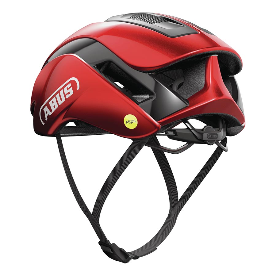 Abus GameChanger 2.0 MIPS road helmet in velvet black with size L (59-62cm), lightweight and aerodynamic for cycling.