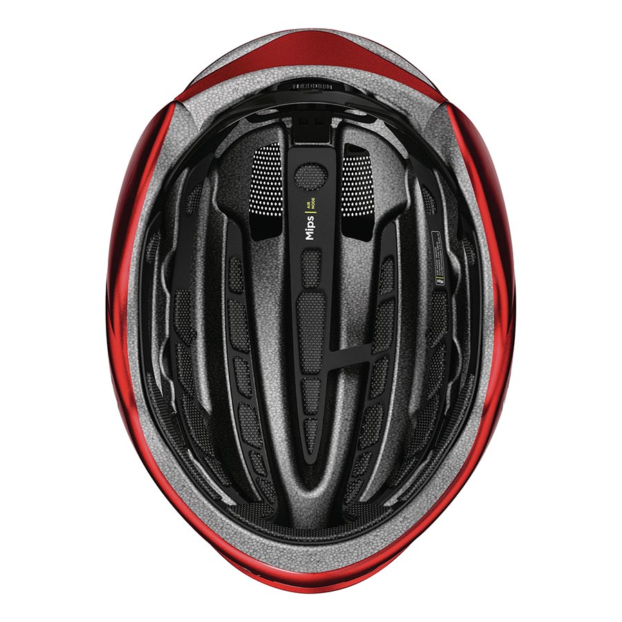 Abus GameChanger 2.0 MIPS road helmet in velvet black, size large (59-62cm), with aerodynamic design and MIPS safety technology.