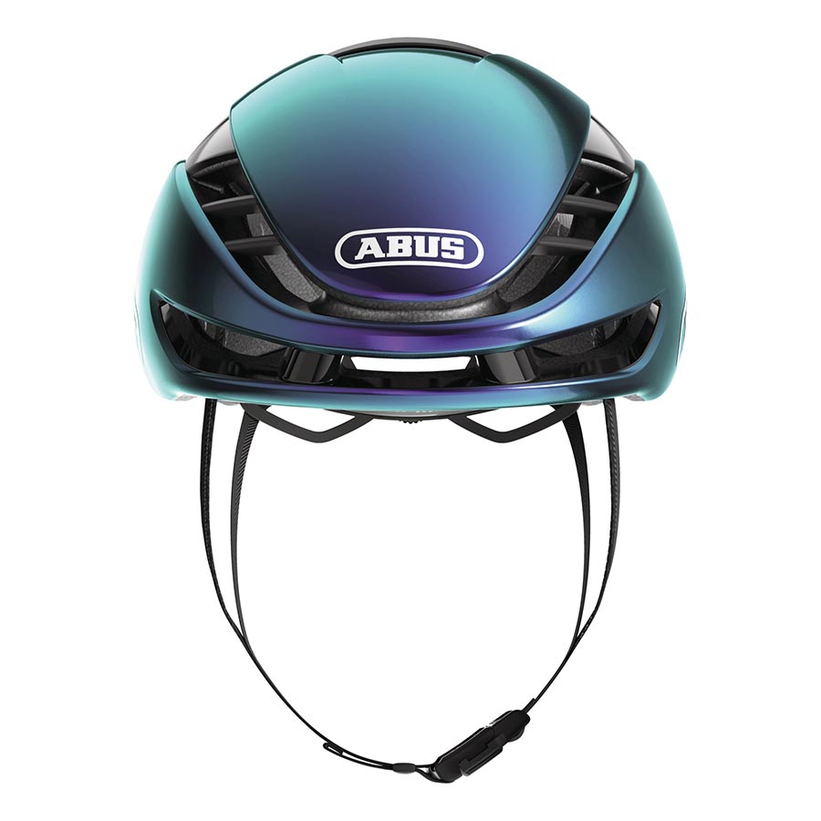 Abus GameChanger 2.0 MIPS road helmet in velvet black, size large (59-62cm), with aerodynamic design and MIPS safety technology.