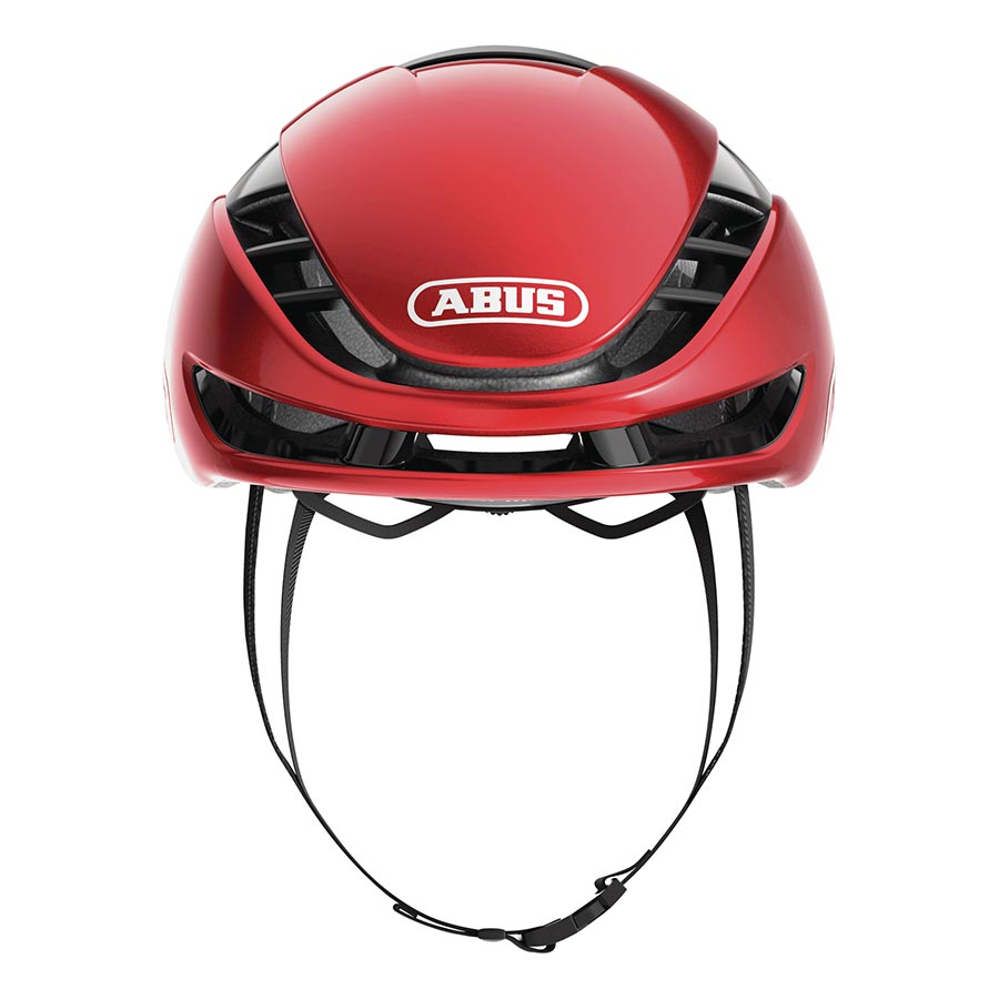 Abus GameChanger 2.0 road helmet in velvet black with size 59-62cm, aerodynamic design and adjustable straps.