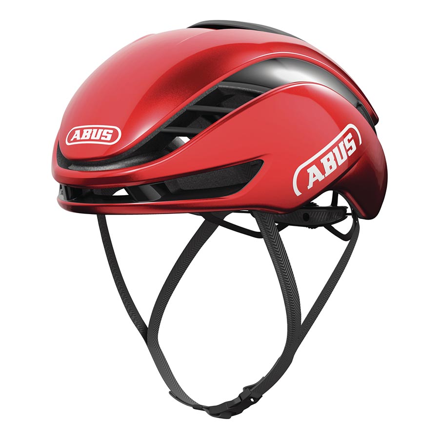 Abus GameChanger 2.0 road helmet in velvet black with size L (59-62cm), aerodynamic design and adjustable fit.