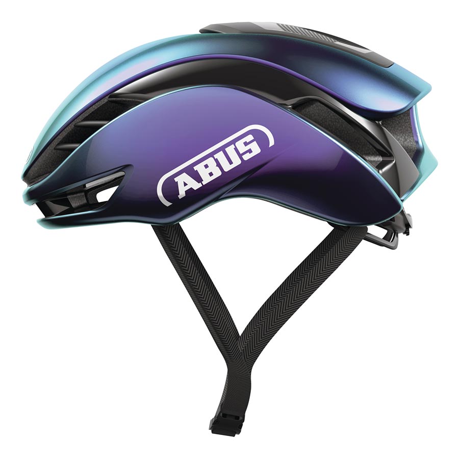 Abus GameChanger 2.0 road helmet in velvet black, size 59-62cm, with aerodynamic design and ventilation for cycling safety