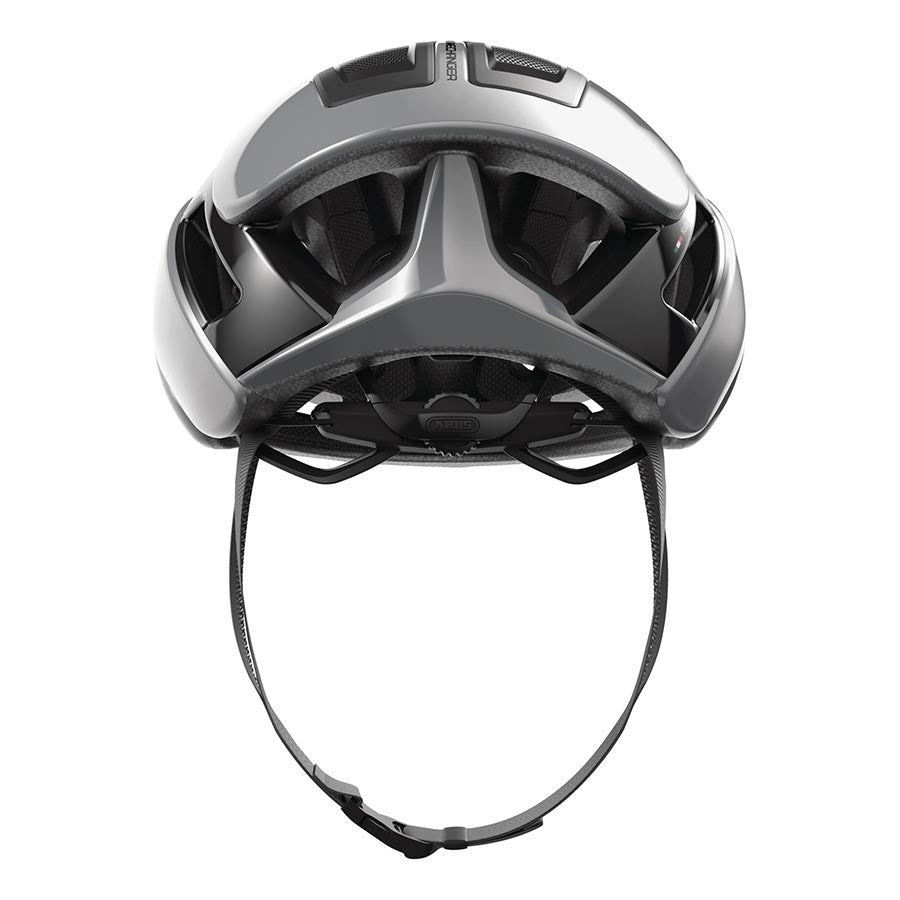 Abus GameChanger 2.0 road helmet in velvet black with size L (59-62cm) featuring aerodynamic design and ventilation for cycling.
