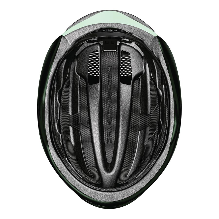 Abus GameChanger 2.0 road helmet in velvet black with adjustable sizing, designed for aerodynamic cycling performance.