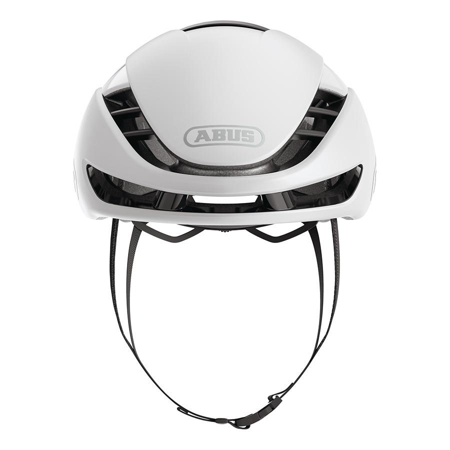 Abus GameChanger 2.0 road helmet in velvet black with size L (59-62cm), aerodynamic design and adjustable straps.