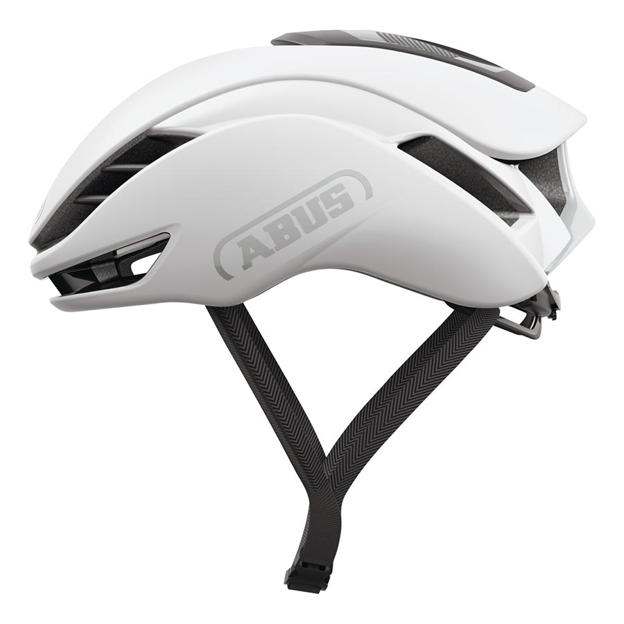 Abus GameChanger 2.0 road helmet in velvet black with adjustable size 59-62cm, aerodynamic design for cycling.