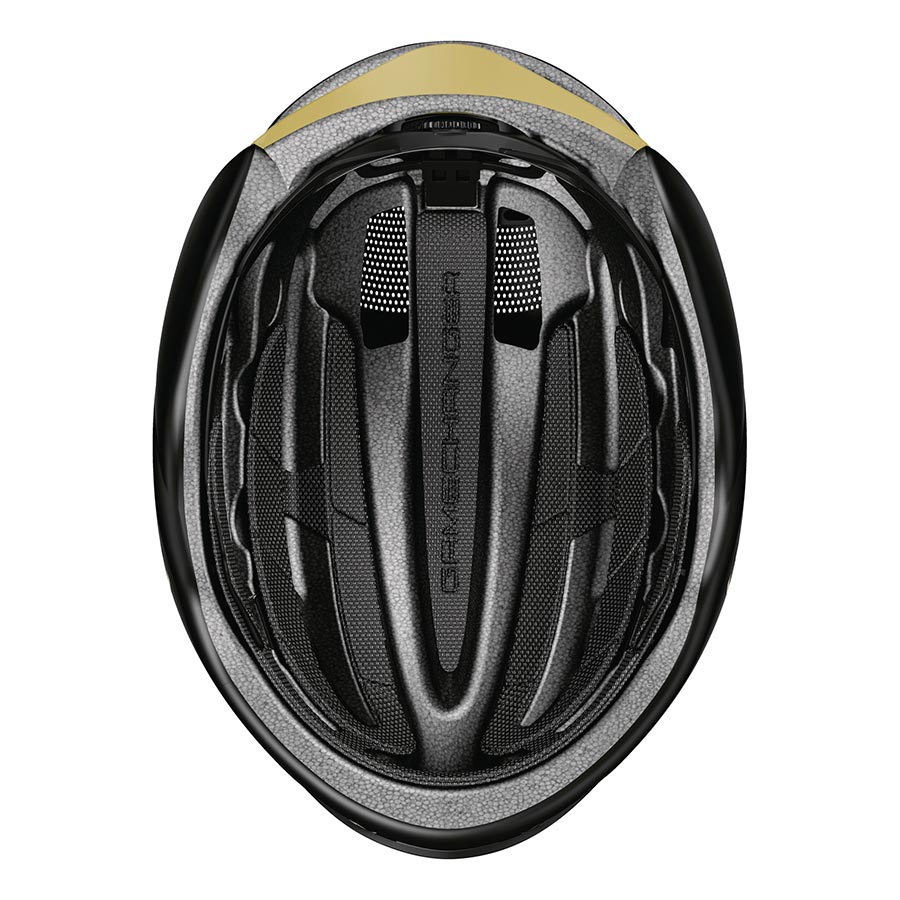 Abus GameChanger 2.0 road helmet in velvet black, size L (59-62cm) with aerodynamic design and ventilation for cycling.