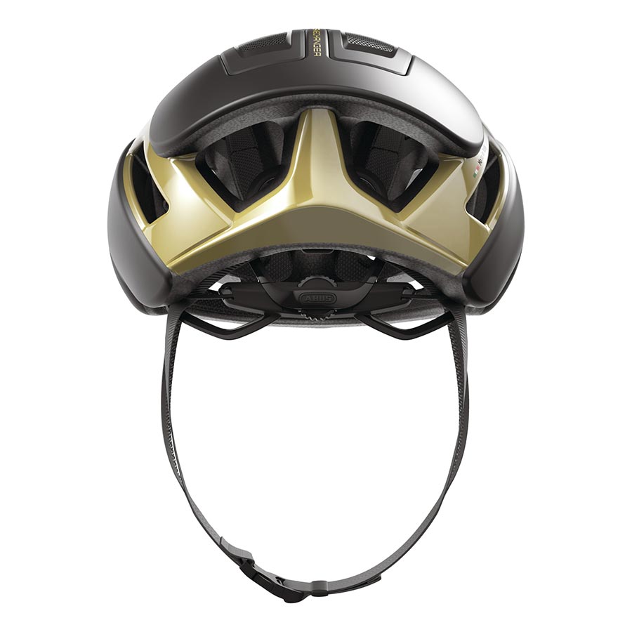 Abus GameChanger 2.0 road helmet in velvet black with size L (59-62cm), aerodynamic design and ventilation for cycling.