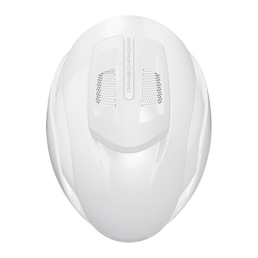 Abus GameChanger 2.0 road helmet in velvet black with size L (59-62cm), aerodynamic design and secure fit.