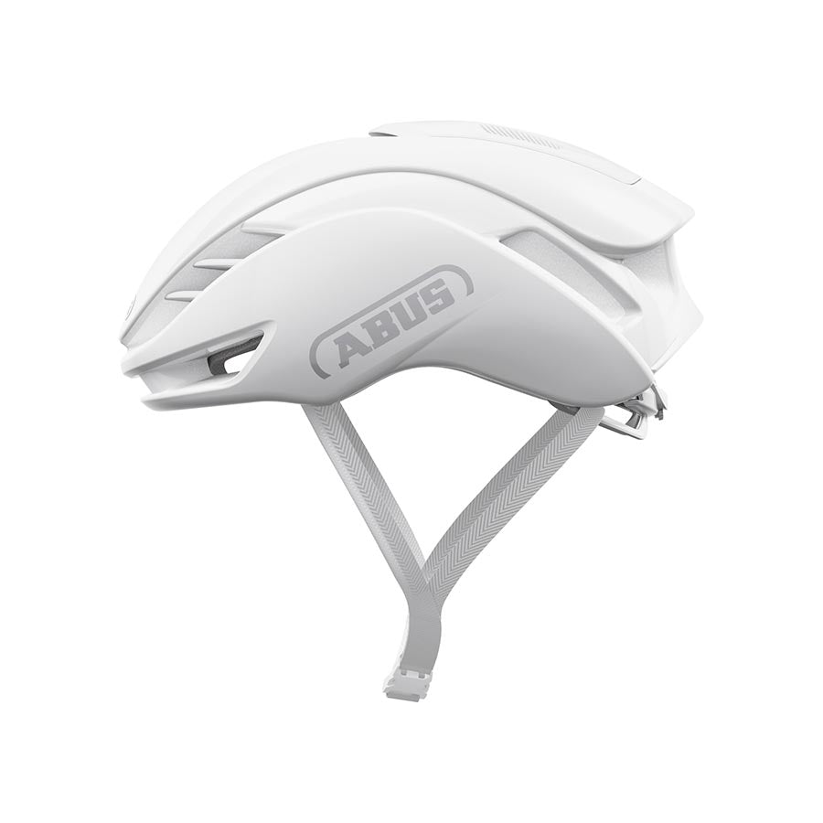Abus GameChanger 2.0 road helmet in velvet black, size large (59-62cm), with aerodynamic design and ventilation.