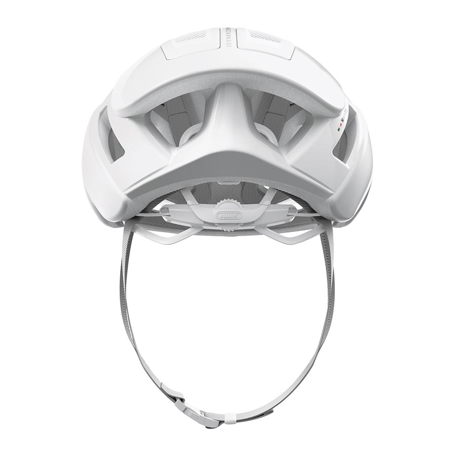 Abus GameChanger 2.0 road helmet in velvet black with large ventilation openings and adjustable straps, size large 59-62cm.