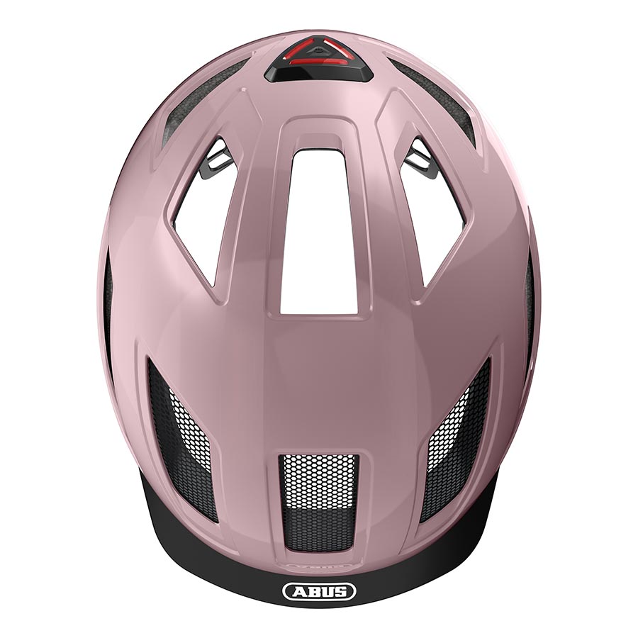 Abus Hyban 2.0 recreational and commuter helmet in velvet black with adjustable sizing for safety and comfort.