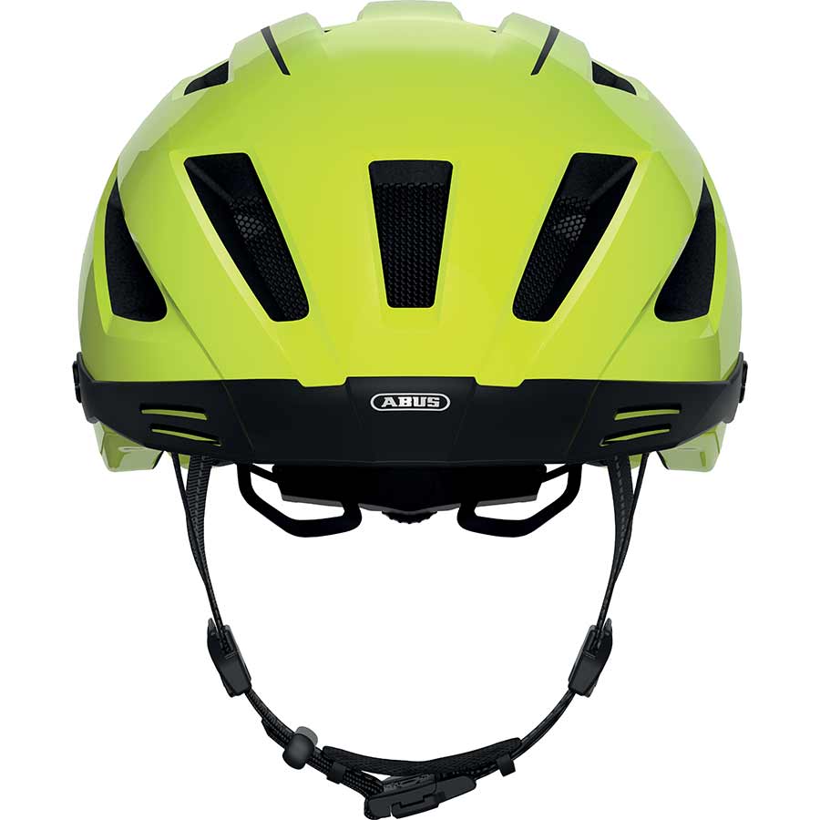 Abus Pedelec 2.0 recreational and commuter helmet in velvet black with size L (56-62cm) featuring ventilation and adjustable fit.