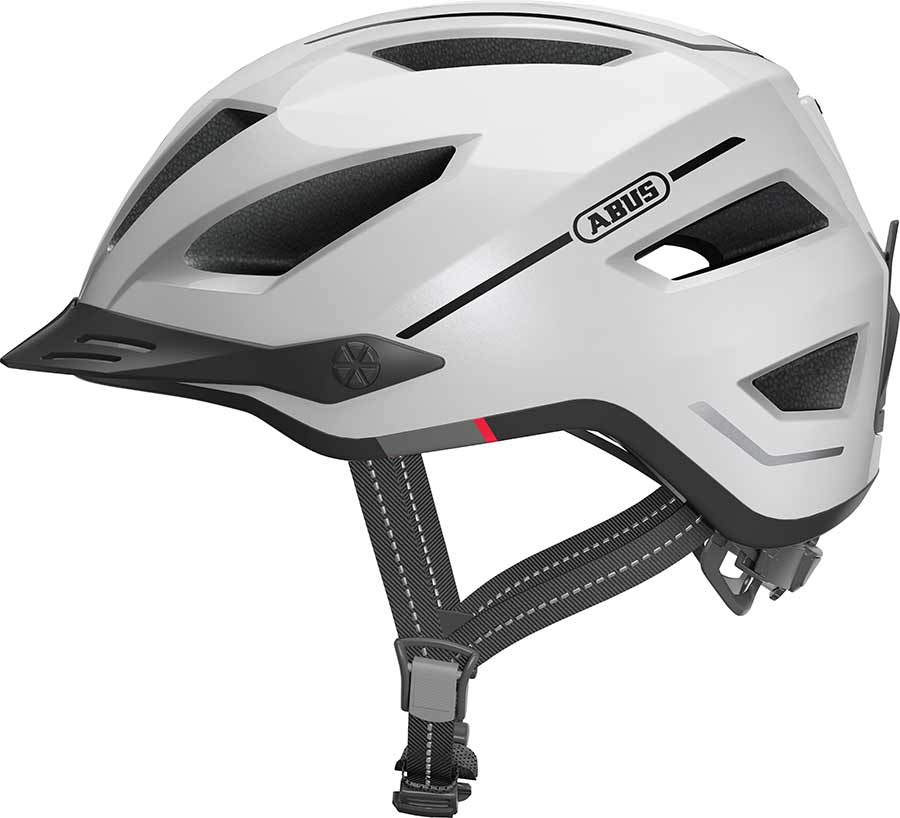 Abus Pedelec 2.0 recreational and commuter helmet in velvet black, size L 56-62cm with ventilation and adjustable straps.
