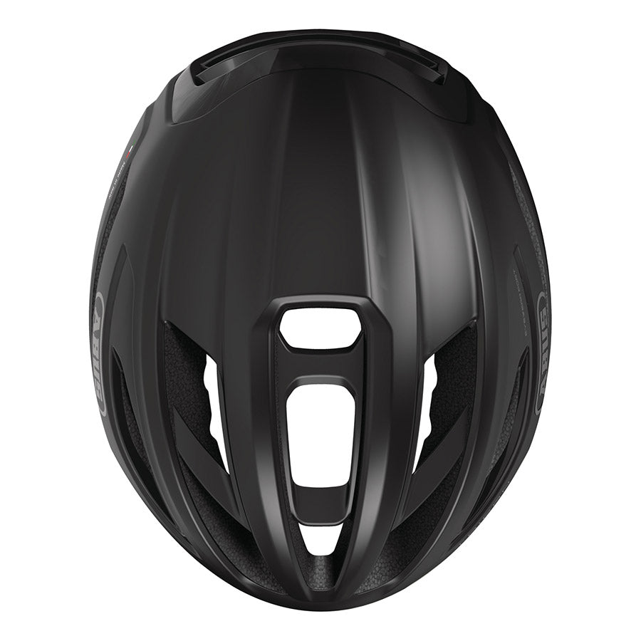 Abus Taipan road helmet in blue with size L (57-61cm), lightweight design, and aerodynamic vents for cycling comfort.