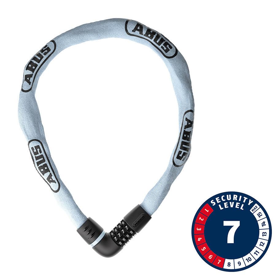 Abus Tresor 6807C black chain lock, 85cm long, durable security lock for bikes or outdoor equipment