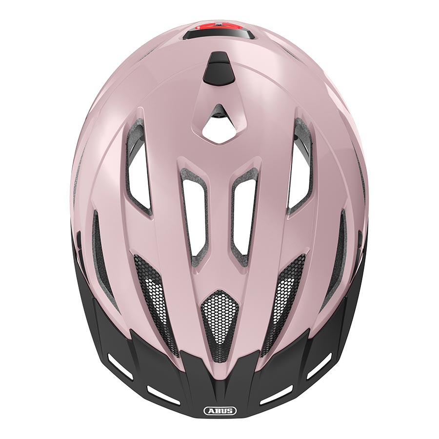 Abus Urban-I 3.0 recreational and commuter helmet in velvet black, size L (56-61cm) with adjustable straps and ventilation.