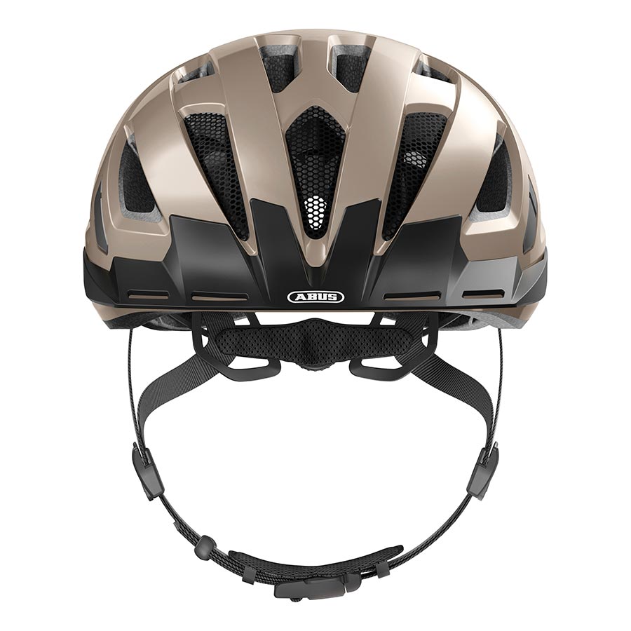 Abus Urban-I 3.0 recreational and commuter helmet in velvet black, size L (56-61cm), with ventilation and safety features.