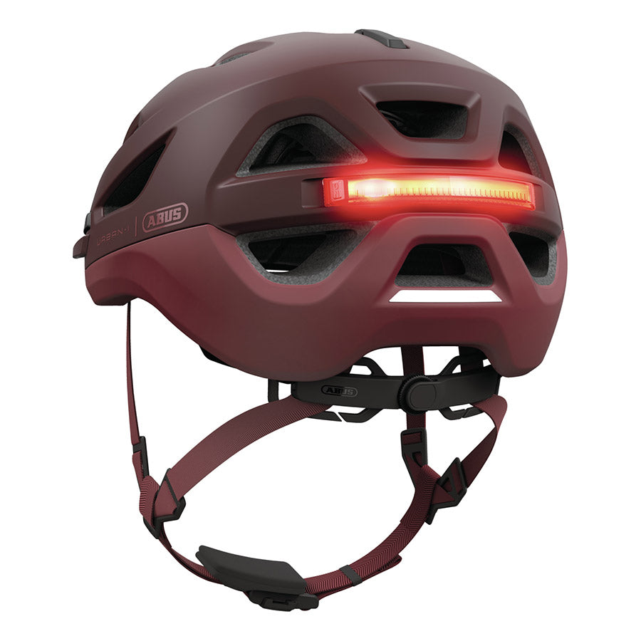 Abus Urban-I 4.0 ACE recreational and commuter helmet in graphite silver, size L 57-61cm, with aerodynamic design and ventilation