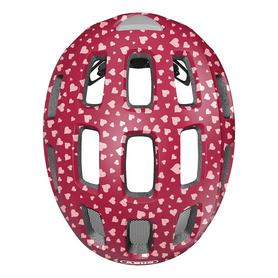 Abus Youn-I 2.0 youth helmet in velvet black with adjustable straps and ventilation for safe, comfortable riding.