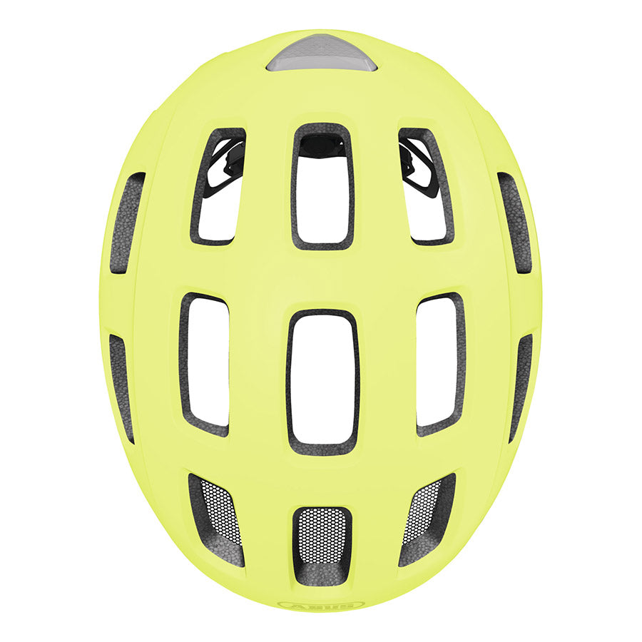 Abus Youn-I 2.0 youth helmet in velvet black with adjustable straps and ventilation for safe, comfortable riding.