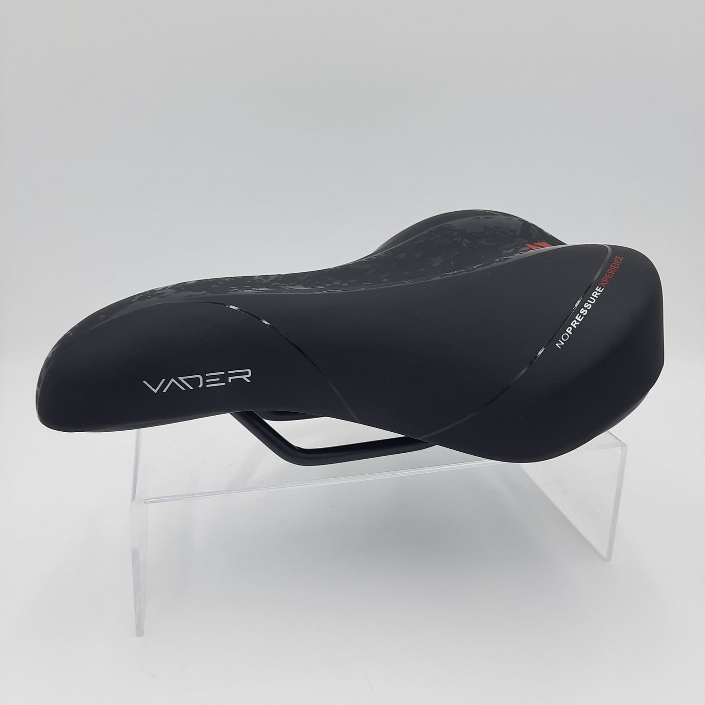 Babac Vader Comfort Saddle with 275mm x 165mm dimensions, ergonomic design for comfortable cycling.