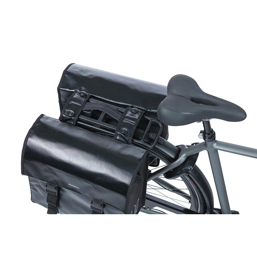 Basil, Urban Load, Pannier, 55L, Black