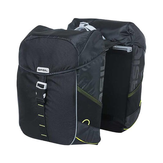 Basil, Miles MIK, Pannier, 34L, Black/Slate