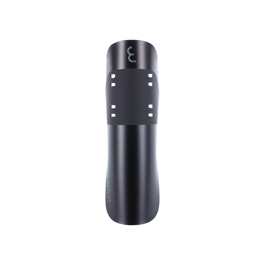 BBB Cycling BFD-31 FlexFender front fender, universal black bike mudguard, designed for bike protection and style.