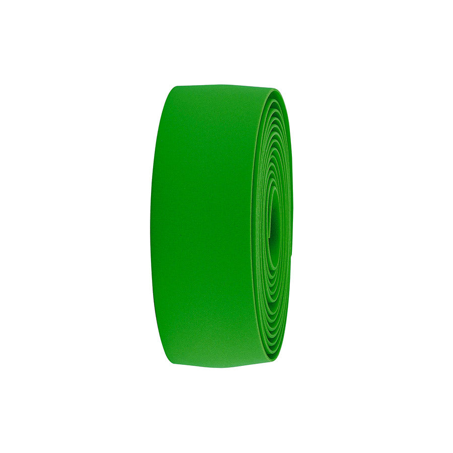 Black BBB Cycling BHT-01 RaceRibbon handlebar tape, 2.5mm thick, for bike handlebars, with textured surface for grip.