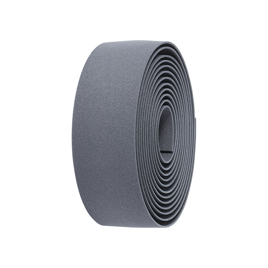 Black BBB Cycling BHT-01 RaceRibbon handlebar tape, 2.5mm thick, with textured surface for grip and comfort.