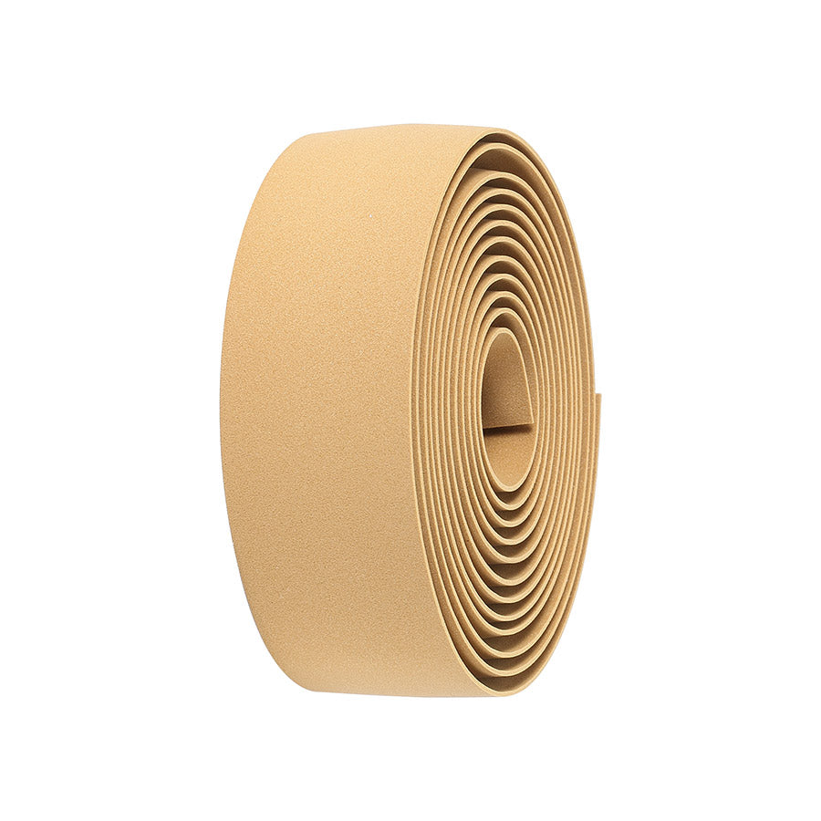 Black BBB Cycling RaceRibbon handlebar tape, 2.5mm thick, with textured surface for grip and comfort during cycling rides.