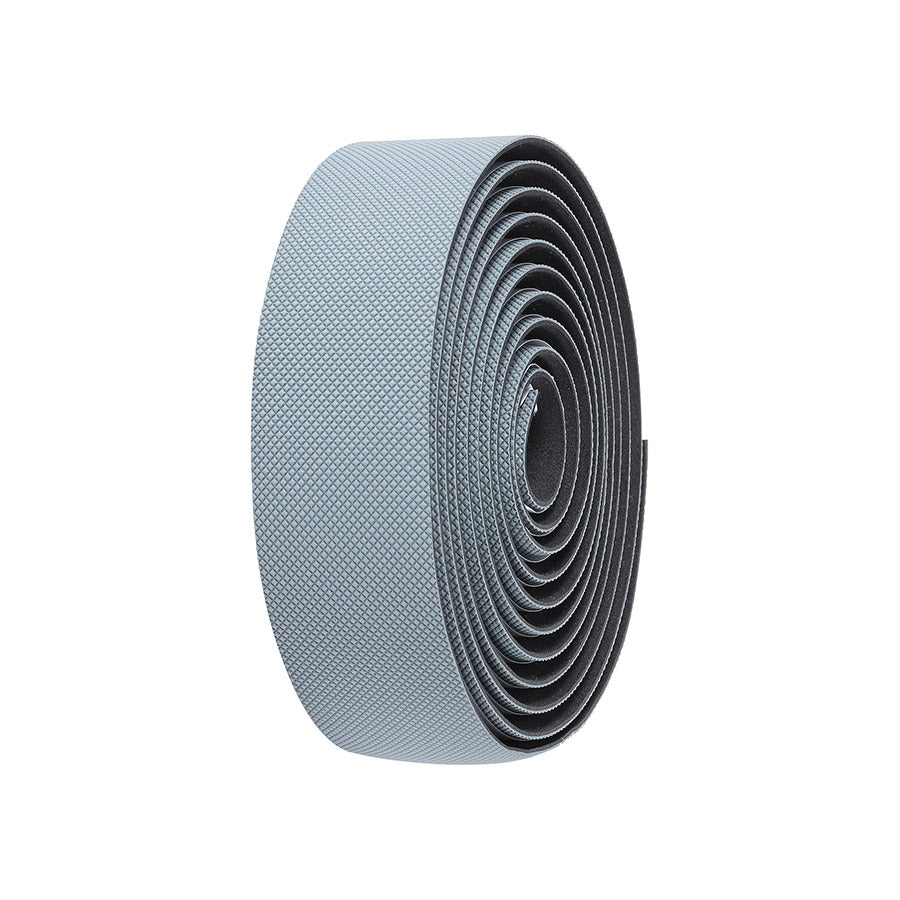 BBB Cycling GravelRibbon Gel Handlebar Tape in black, 3.5mm thick, designed for comfortable grip on bikes.