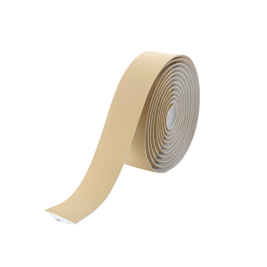 BBB Cycling BHT-16 GravelRibbon Gel handlebar tape in black, 3.5mm thick, with a textured surface for comfortable grip.