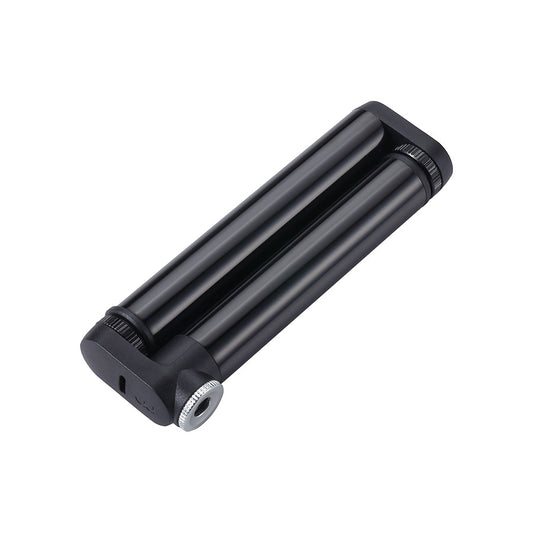 BBB Cycling BMP-102 DoubleShot frame pump with 120mm length, black press-fit design, capable of 116 PSI for bike tire inflation