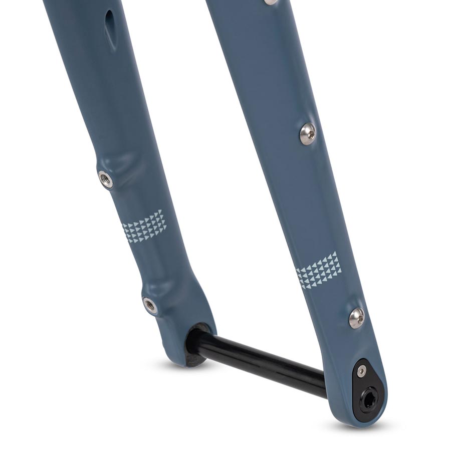 Black Bombtrack Hook Ext road frame in matte finish, showcasing the lightweight design and sleek geometry for road cycling.