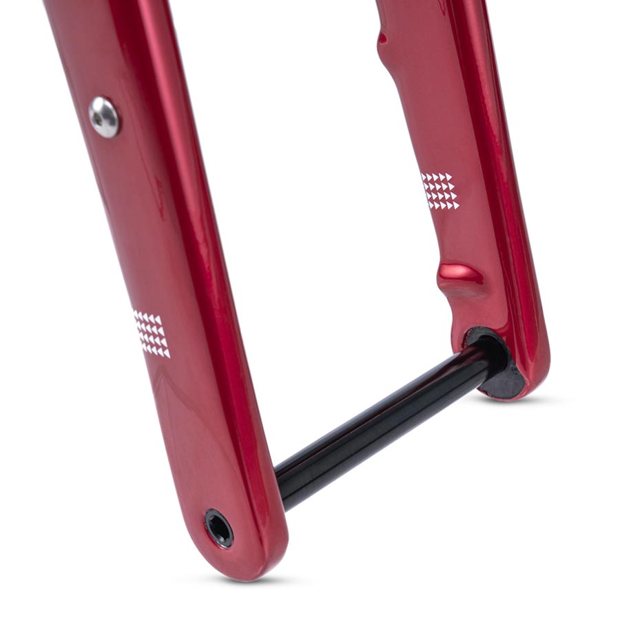 Bombtrack Hook road frame in a sleek black design, featuring lightweight construction and aerodynamic geometry for road cycling.