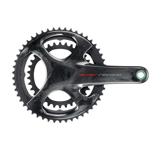 Campagnolo, Super Record, Crankset, Speed: 12, Spindle: 25mm, BCD: 112/145, 34/50, UltraTorque, 170mm, Carbon, Road Disc