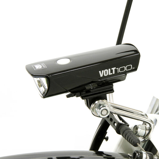 CatEye CFB-100 center fork bracket for front bike light, lightweight bike accessory and part, supports secure light mounting on fork