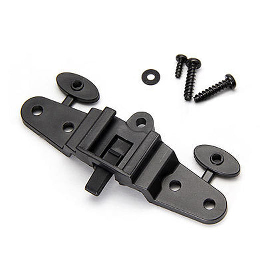 CatEye rear carrier adapter for bike light, compatible with 50mm, 80mm, or central mount, light parts and accessories.